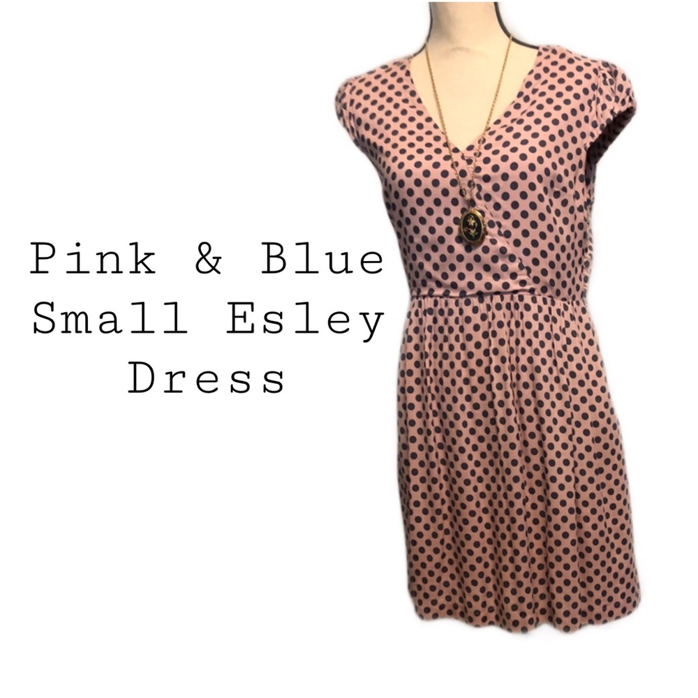 Small Pink Polka Dot Esley Dress